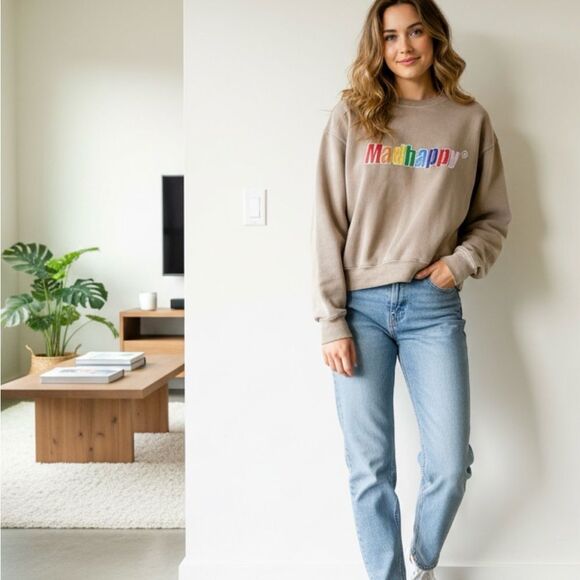 Madhappy Tops - Madhappy Crew Neck Sweatshirt